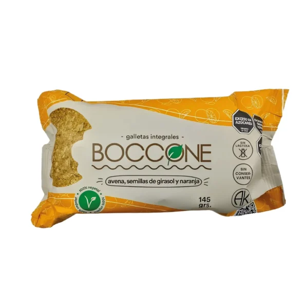 Cookies de avena, semillas de girasol y naranja