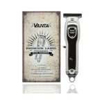 Vanta Trimmer Cortadora Patillera Inalámbrica Pelo Y Barba Color Plateado MOD 1100